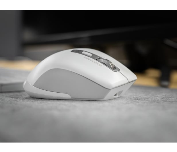SILVER MONKEY Business Wireless Mouse Comfort Silent White SMA282 - 1285406 - zdjęcie 8